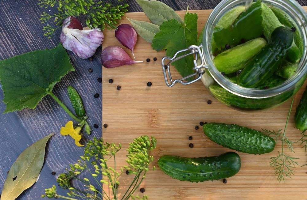 Cornichons au vinaigre